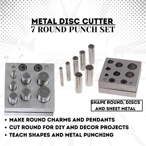 Jewelry disc cutter set - set, 7