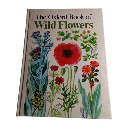 Oxford book wild flowers - book,