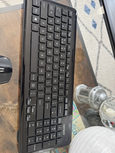 Black advent wireless keyboard - advent,