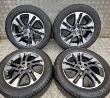 17" VAUXHALL VIVARO (2019-25) GENUINE DIAMOND CUT ALLOY WHEELS 215 60 17C TYRES