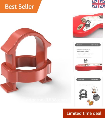 Compact red knob puller - knob, for