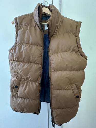 Puffer gilet camel - (camel, tan