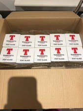 Tennents Lager Pint Glasses