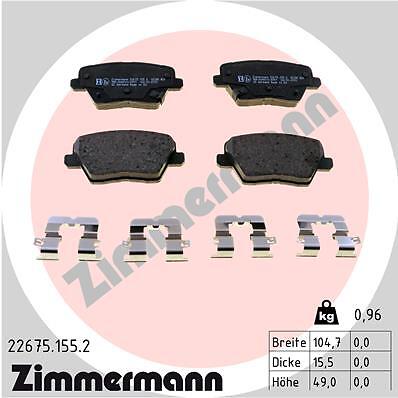 New brake pad set - set,, disc