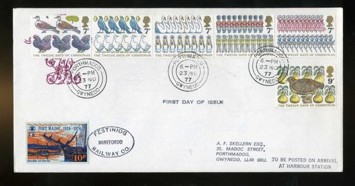 1977 chrsitmas festiniog - ,