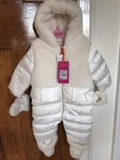 Ted Baker Faux Fur Cream/Off