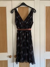 Ladies Black/Brown/White Dress