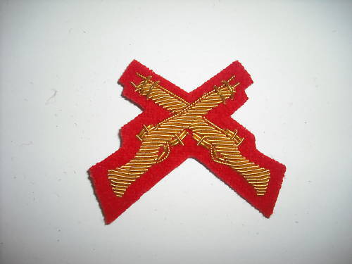 Cross rifles - rifles,, mess
