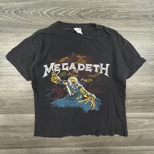 Vintage Megadeth Shirt Mens