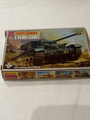 Matchbox 1 comet model - matchbox, mk-1