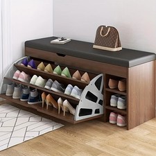 Shoe Cabinet Flip Storage