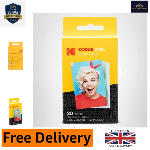 Pack 2x3 inch kodak zink - 20-pack,