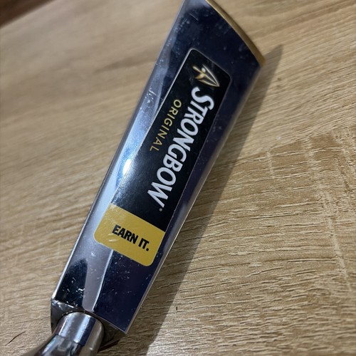 Strongbow beer tap handle man - tap, handle,