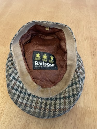 Vintage barbour flat cap - vintage,