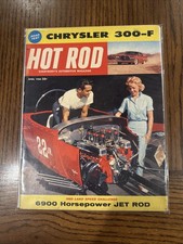 HOT ROD Magazine April 1960 - 1960 Land Speed Challenge / Chrysler 300F Bag/_Brd