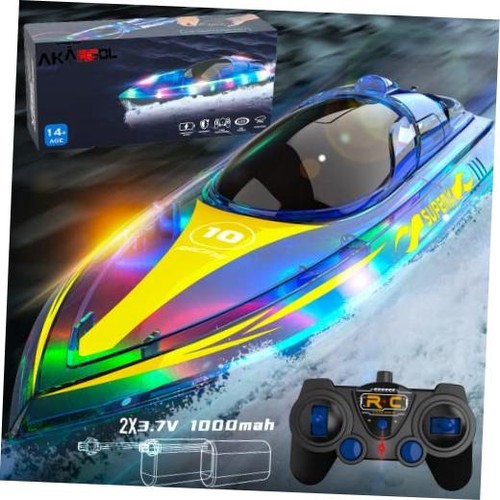 Boat with led remote - rc,