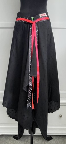 Lulu red y2k black - red, broderie