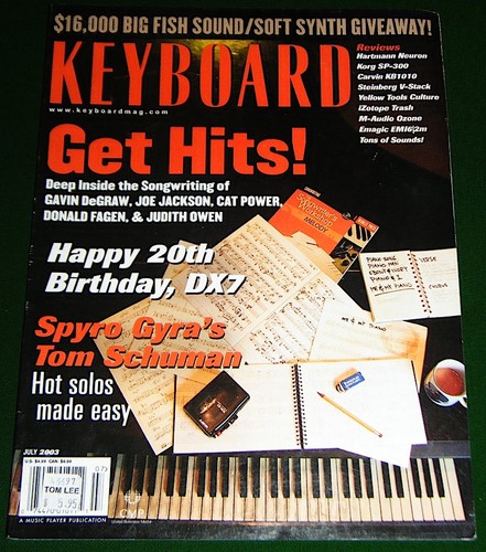 Keyboard magazine 2003 yamaha - magazine,