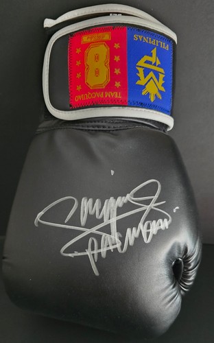 Manny pacquiao signed - signed, glove