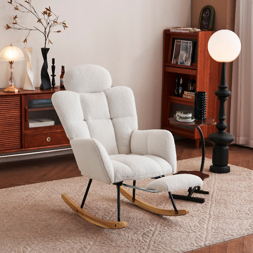 Teddy fleece rocking chair - teddy,
