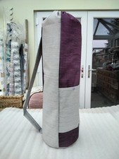 Bag for Yoga/pilates/exercise mat with over shoulder carry handle and pocket