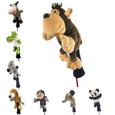 Cute Golf Club Headcover Soft Animals Wood Driver Head Cover Club Head Protector