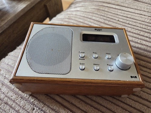 Bush wooden dab radio - wooden,