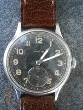 Vintage WW2 Zenith DH watch