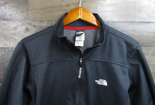The North Face Summit Series Jacket Mens Large Black Windstopper Soft Shell Zip