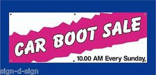 CAR BOOT SALE HERE BANNERS CHOOSE OWN DATE & TIME Car boot fares 