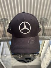 2020 Mercedes Formula One team Cap (signed by Lewis Hamilton + valtteri Bottas).