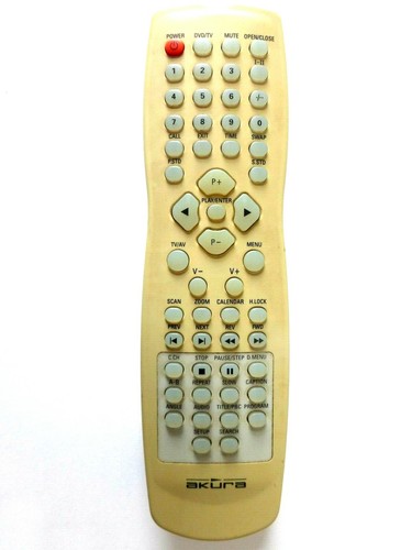 Akura dvd combi remote - akura, tv/dvd