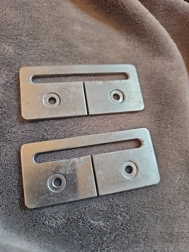 Alloy seat belt escutcheon - seat,