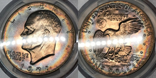 1978 ike eisenhower dollar - 1978-p,
