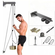 Lat Pull Down Cable Pulley Durable Cables Machine Accessories System DIY Fitness