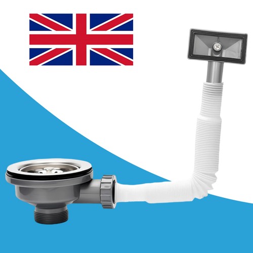 114mm kitchen sink waste - waste, kit