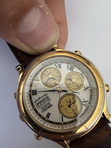 Seiko quartz 7t39 6a00 - seiko,