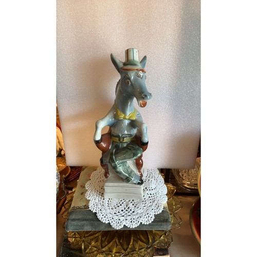 Vintage donkey decanter