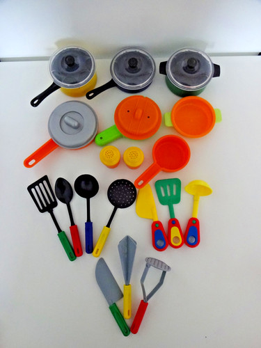 Kids play kitchen pots - kids,