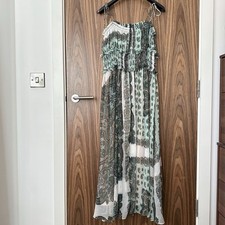 Zara Green Paisley Maxi Dress
