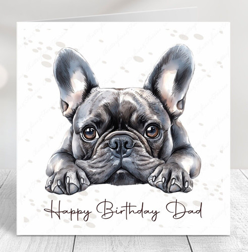 Personalised french bulldog - french,