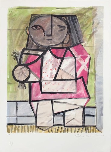 Pablo picasso enfant - pablo, pied"