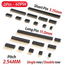 2.54mm 0.1" PCB Header