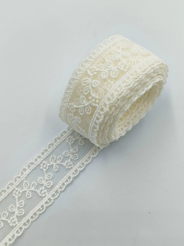 Roll beige embroidered - 1,