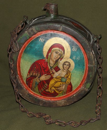 Antique hand painted - icon, /
