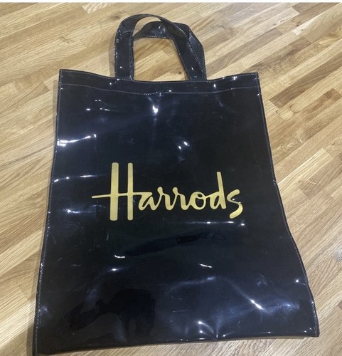 Harrods black patent medium - harrods,