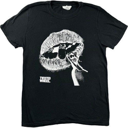 Twisted wheel shirt black - wheel, t