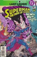 Superman: Man of Steel #119, Jim Lee Cover, Joker Last Laugh, NM 9.4, 1st, 2001