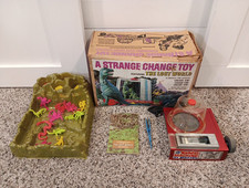 Vintage A STRANGE CHANGE TOY featuring The Lost World Capsules Mattel 1968
