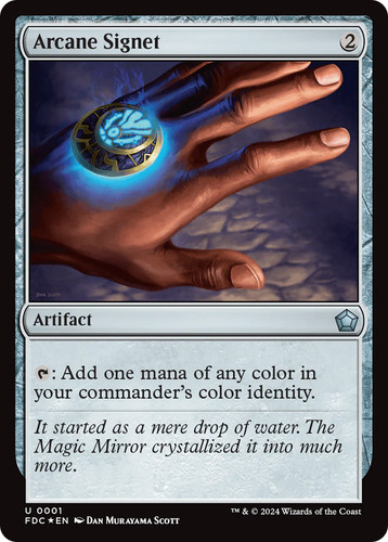 Arcane signet mtg - signet,